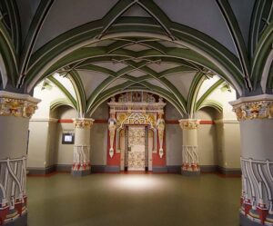 Hal van het Paleis van Justitie in Jugendstil